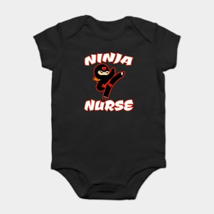 Ninja Nurse - Medical Skills with the power of Martial Arts Baby Bodysuit